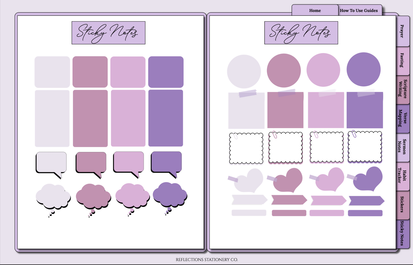 'This Is How I Fight My Battles' Spiritual War Journal - Lavender (Digital)