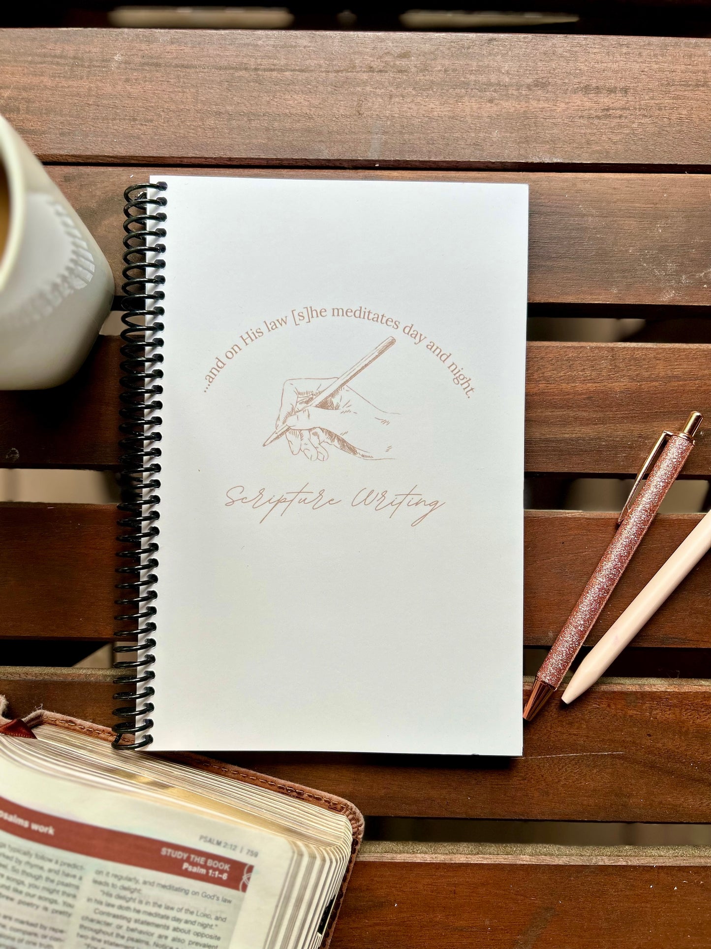 Scripture Writing Journal - White