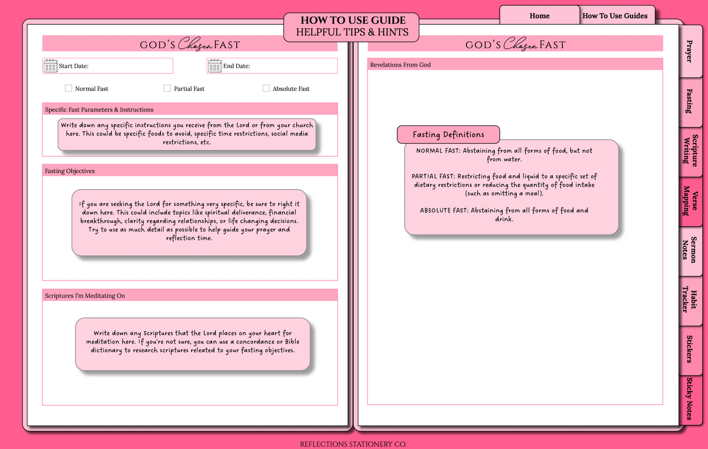 This Is How I Fight My Battles Spiritual War Journal - Pink (Digital)