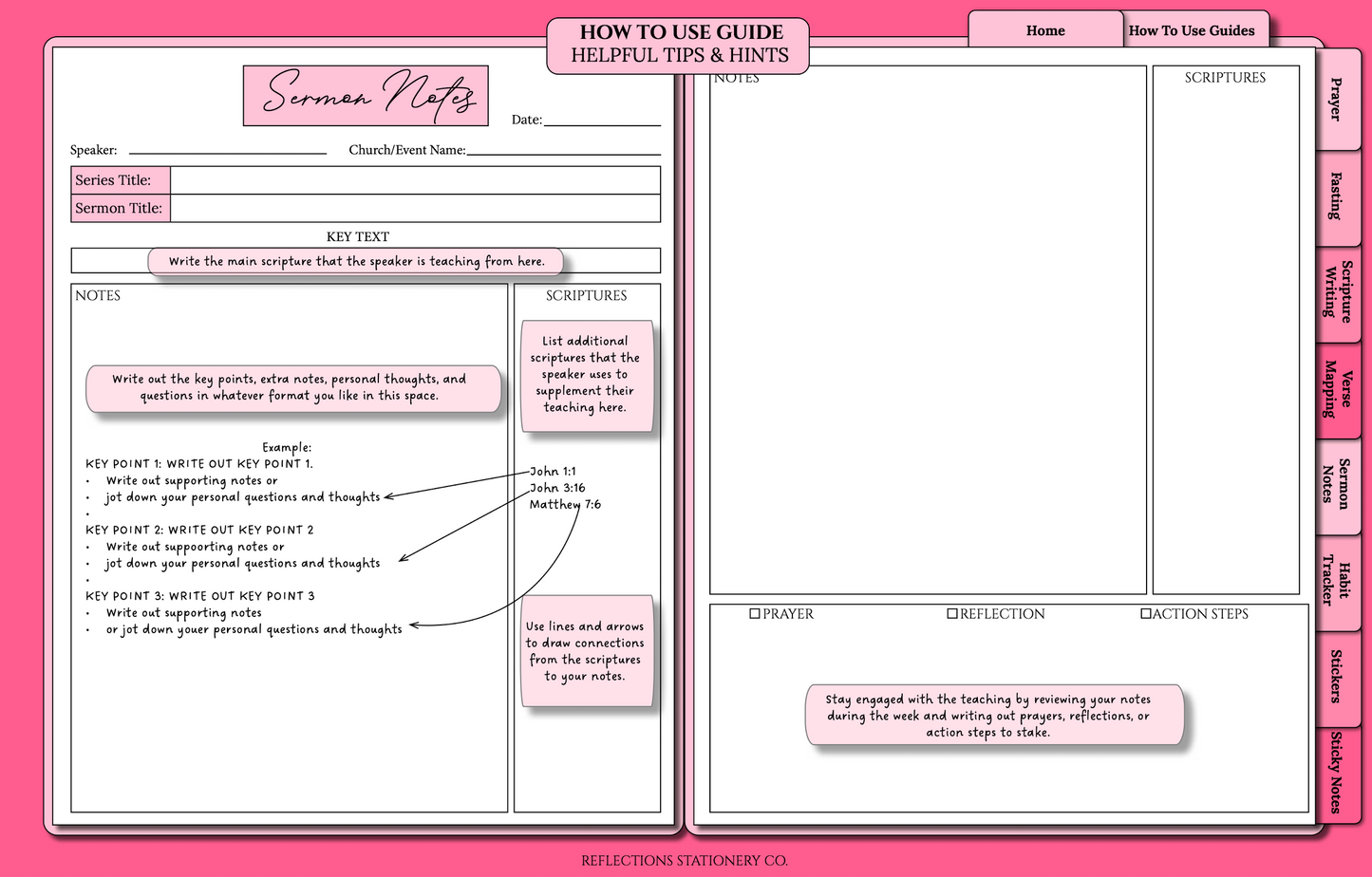 This Is How I Fight My Battles Spiritual War Journal - Pink (Digital)