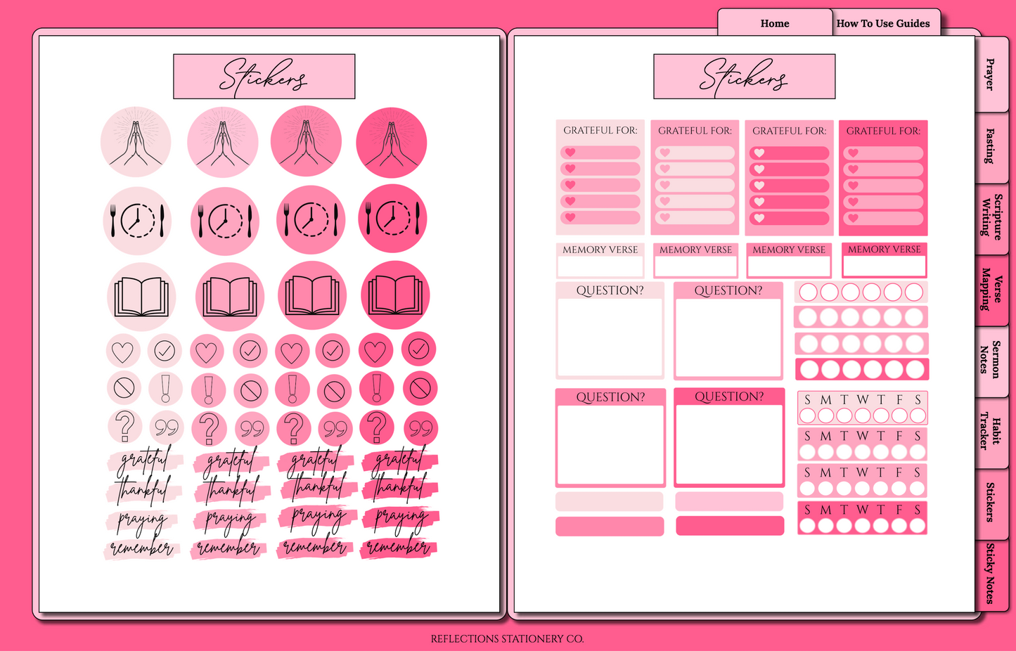 This Is How I Fight My Battles Spiritual War Journal - Pink (Digital)