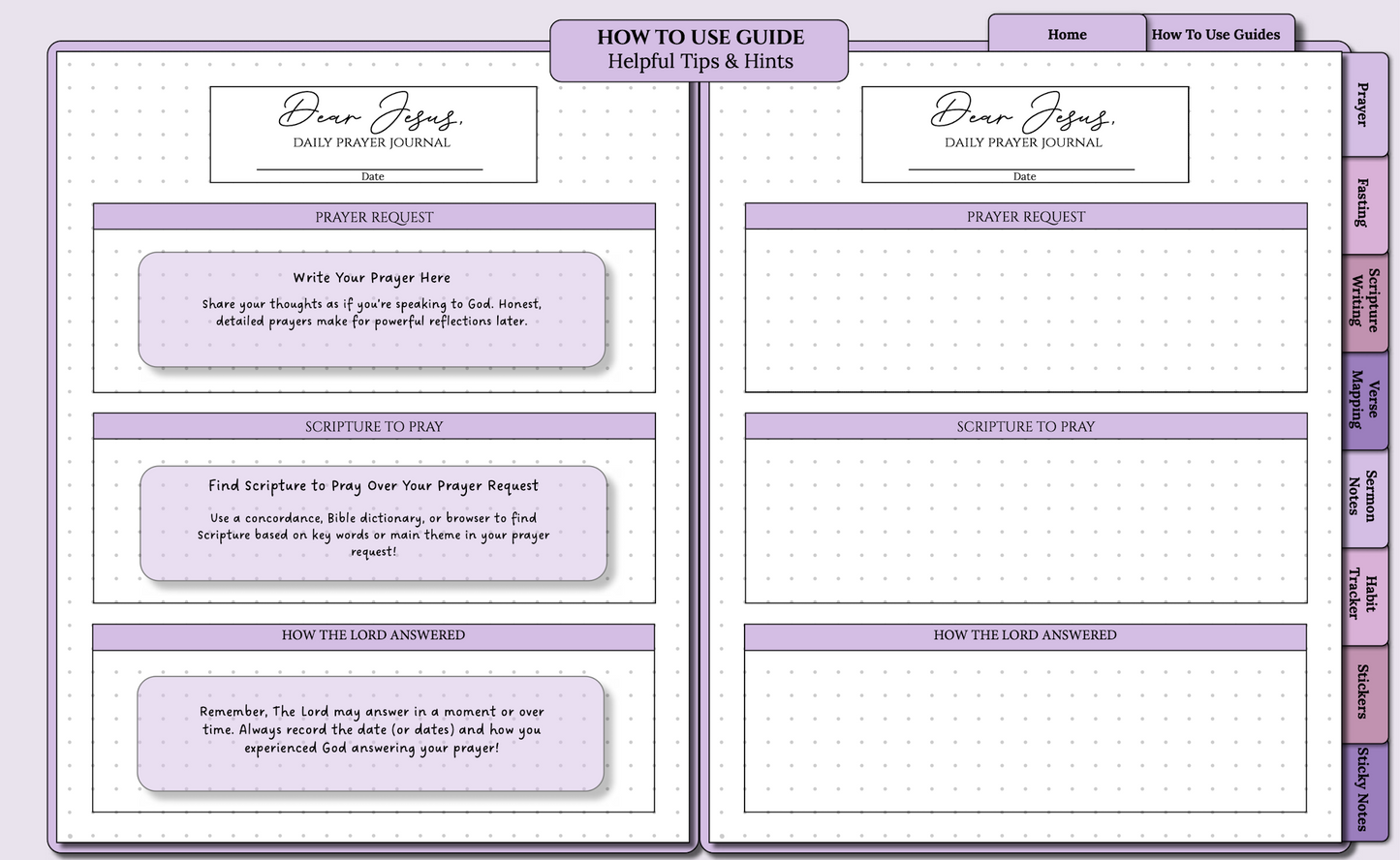 'This Is How I Fight My Battles' Spiritual War Journal - Lavender (Digital)