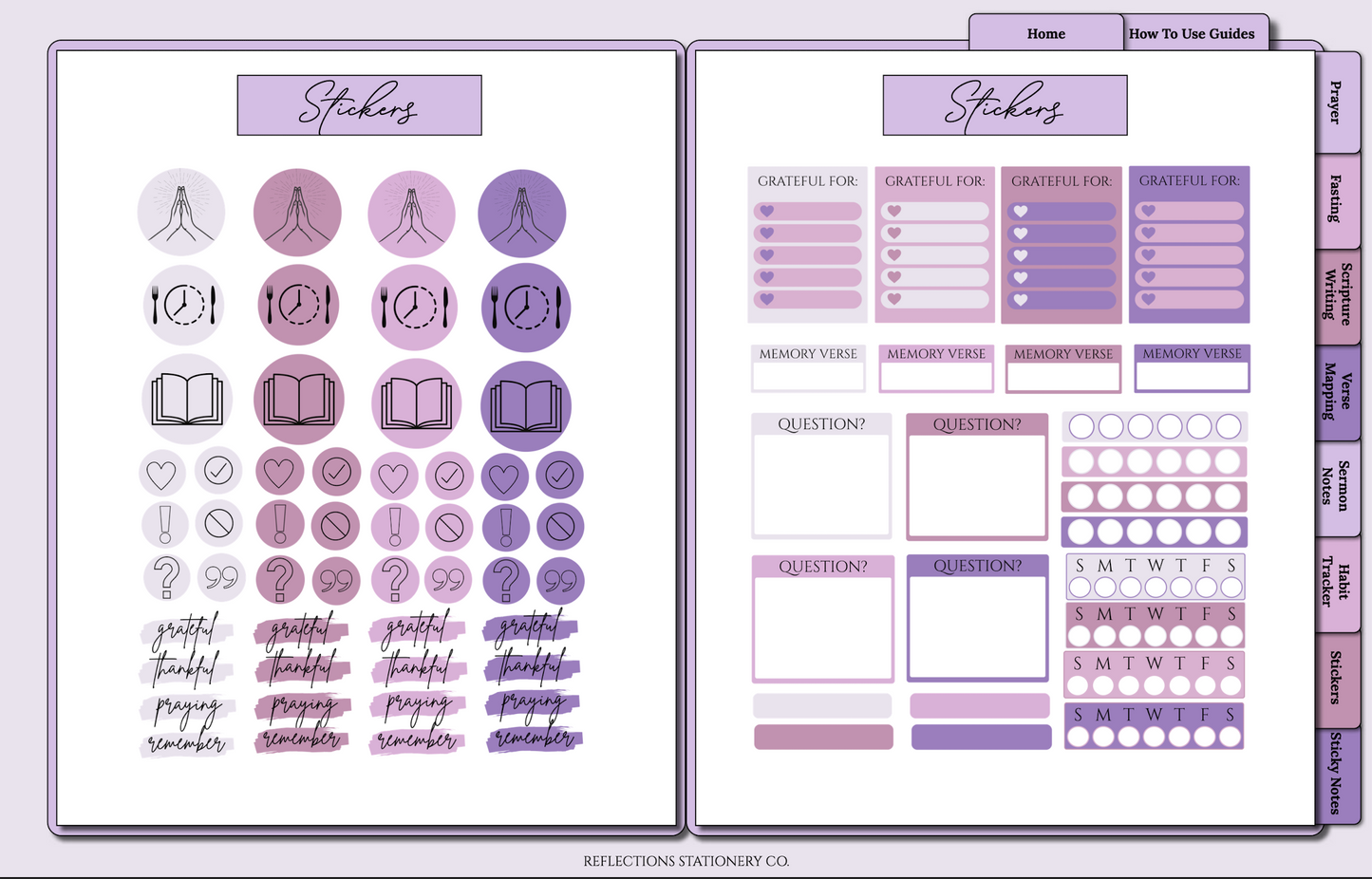 'This Is How I Fight My Battles' Spiritual War Journal - Lavender (Digital)