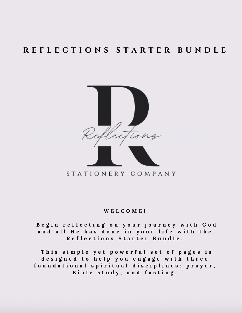 Reflections Starter Bundle