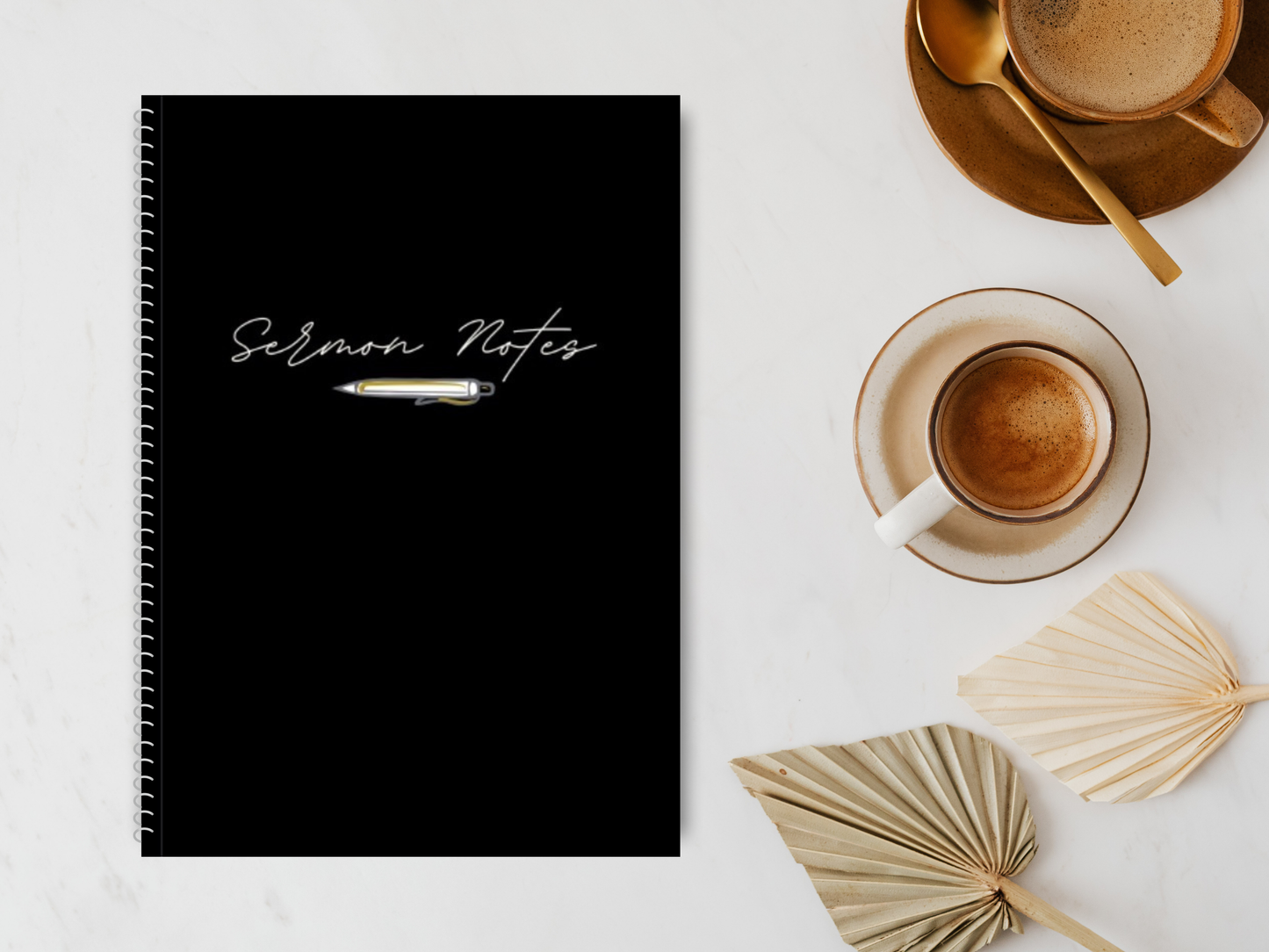 Sermon Notes Journal - Black