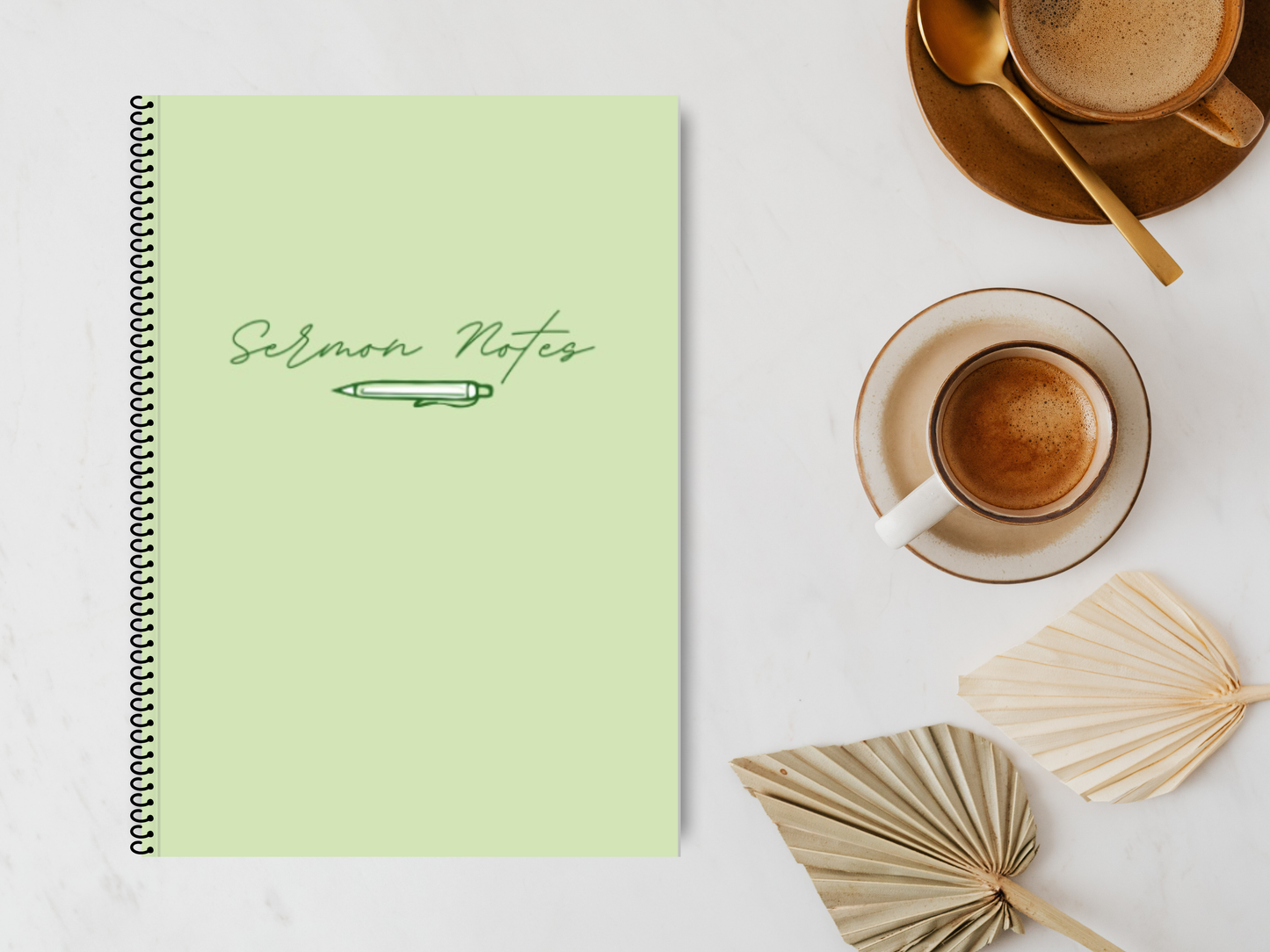 Sermon Notes Journal - Green