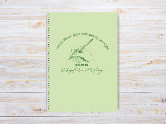 Scripture Writing Journal - Green