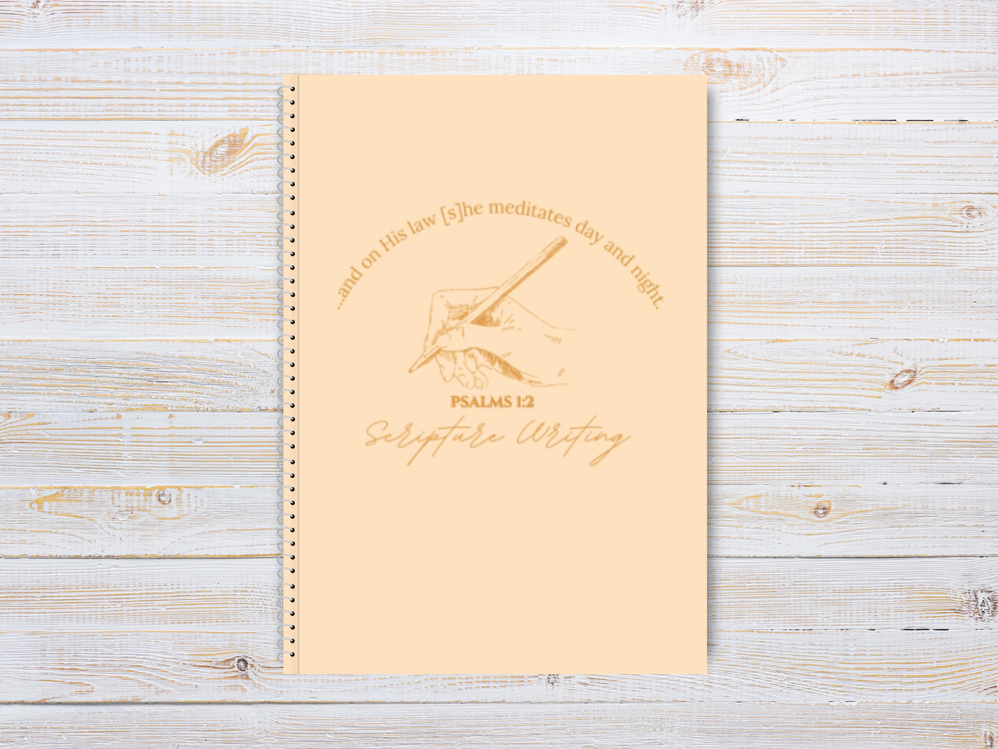 Scripture Writing Journal - Orange