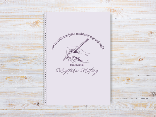 Scripture Writing Journal - Lavender